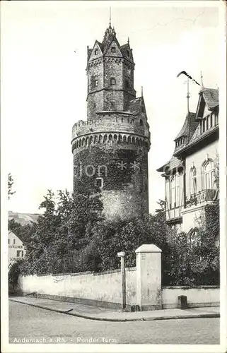 Andernach Runder Turm Kat. Andernach