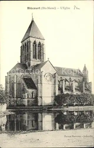 Blecourt Haute Marne Eglise Kat. Blecourt