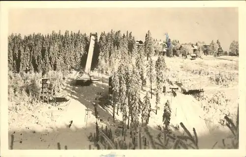 Oberhof Thueringen Schanze Skispringen Wintersportplatz Kat. Oberhof Thueringen