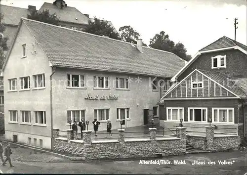 Altenfeld Thueringen Haus des Volkes Kat. Altenfeld