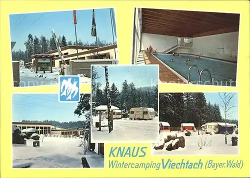 Viechtach Bayerischer Wald Knaus Wintercamping Hallenbad Kat. Viechtach