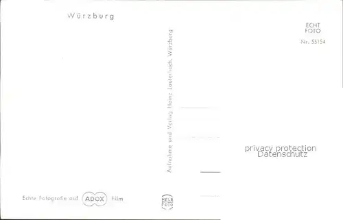 Zellerau  Kat. Wuerzburg