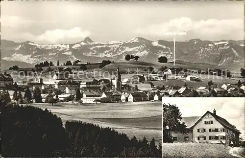 Scheidegg Allgaeu Haus Lueg is Land  Kat. Scheidegg