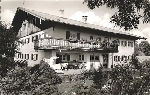 Lechbruck See Evangelische Erholungsheim Haus Oberleibenberg Kat. Lechbruck am See