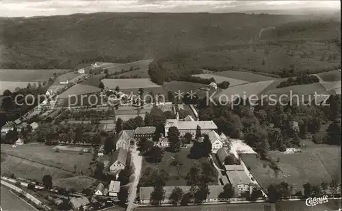 Hardehausen Fliegeraufnahme Jugendhaus Erzbistums Paderborn Kat. Warburg