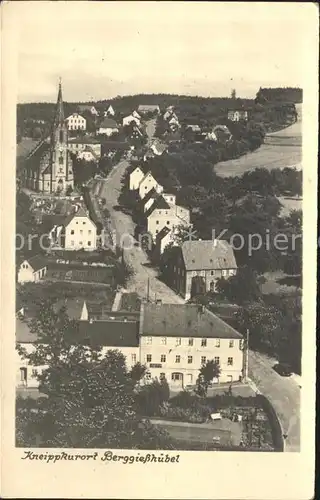 Berggiesshuebel Teilansicht Kat. Bad Gottleuba Berggiesshuebel