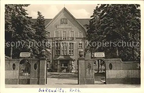 Schkeuditz Kreiskrankenhaus Kat. Schkeuditz