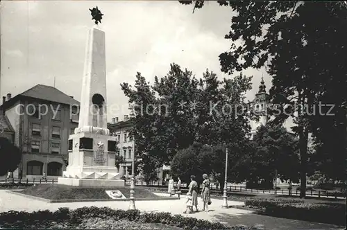 Szeged Sowjetdenkmal Szechenyi Platz Kat. Szeged