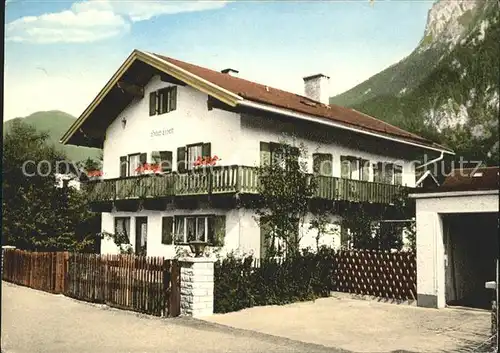 Mittenwald Karwendel Tirol Haus Lisett Kat. Schwaz