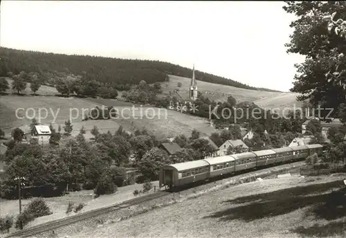 Rechenberg Bienenmuehle Osterzgebirge Eisenbahn Kirche Kat. Rechenberg Bienenmuehle