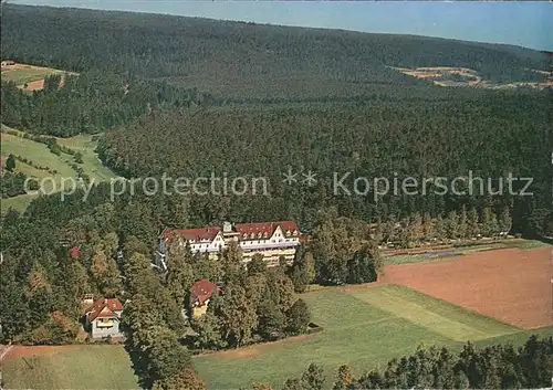 Wildbad Schwarzwald Waldsanatorium Schoemberg Kat. Bad Wildbad