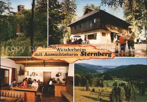 Gomadingen Wanderheim Sternberg mit Aussichtstrum Kat. Gomadingen