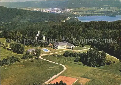 Krumpendorf Woerther See Fliegeraufnahme Ferienpark Drasinger Hof Kat. Krumpendorf am Woerther See