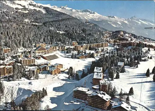 Crans Montana Winterpanorama Kat. Crans Montana