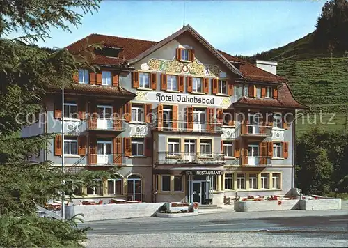 Gonten Hotel Jakobsbad Senioren Residenz Kat. Gonten