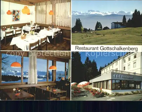 Gottschalkenberg Restaurant Gottschalkenberg Schul und Ferienheim der Stadt Zug Kat. Gottschalkenberg