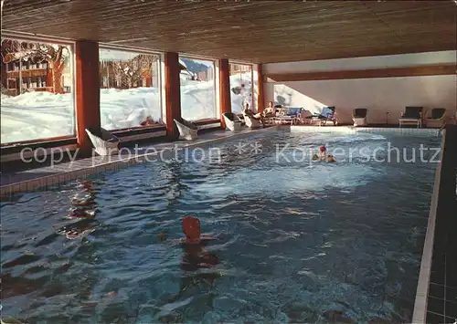 Lenk Simmental Hotel Wildstrubel Hallenbad Kat. Lenk Simmental