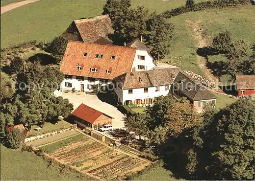 Langenbruck Basel Land Kinder Evang Bewegungs Zentrum Fliegeraufnahme Kat. Langenbruck