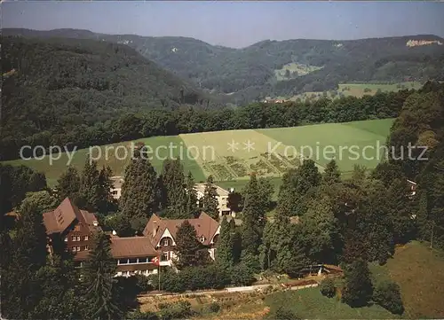 Liestal Restaurant Ferienheim Bienenberg Fliegeraufnahme Kat. Liestal