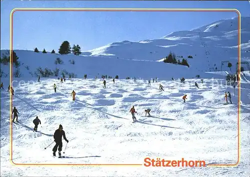 Valbella Parpan Churwalden Skigebiet Staetzerhorn Staetzerlift Kat. Valbella