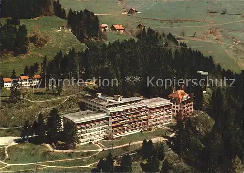 Wald ZH Zuercher Hoehenklinik Wald Fliegeraufnahme Kat. Wald ZH