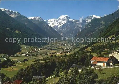 Schwaendi Schwanden Panorama mit Toedi Kat. Schwaendi Schwanden