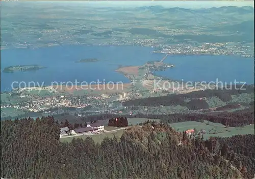 Feusisberg Etzel Kulm mit Zuerichsee Kat. Feusisberg