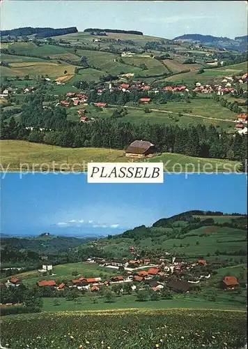 Plasselb Panorama Kat. Plasselb