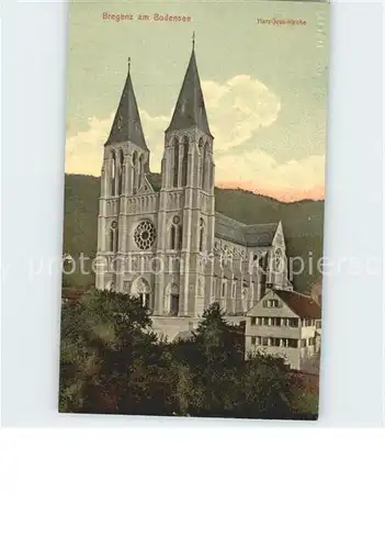 Bregenz Vorarlberg Harz Jesu Kirche Kat. Bregenz