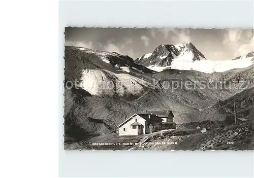 Dresdnerhuette Schaufelspitze Kat. Neustift im Stubaital