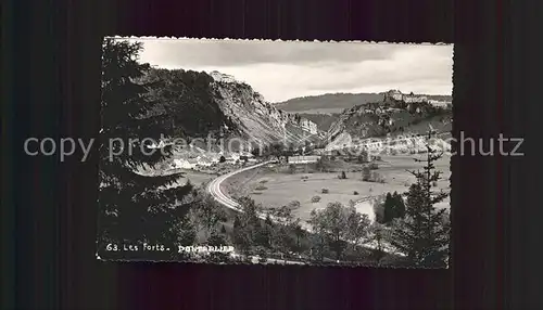 Pontarlier Doubs Les Forts Panorama Kat. Pontarlier