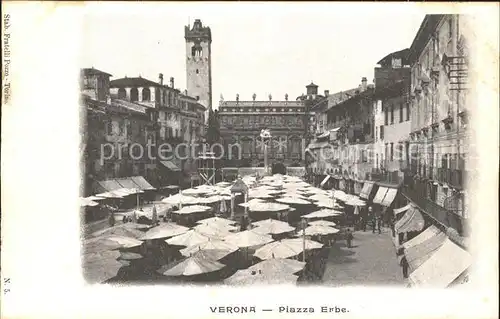 Verona Veneto Piazza Erbe Kat. Verona