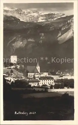 Rattenberg Tirol Telansicht Kat. Rattenberg