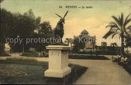 Menton Alpes Maritimes Le Jardin Kat. Menton