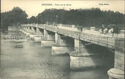 Auxonne Pont sur la Saone Kat. Auxonne