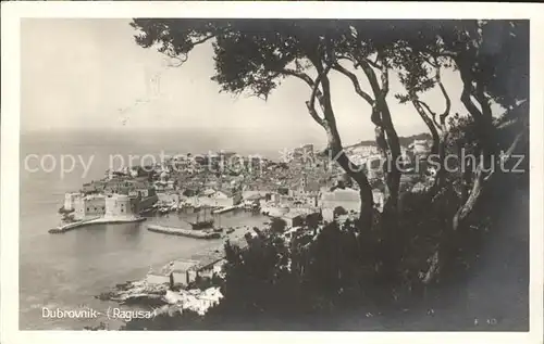 Dubrovnik Ragusa Panorama Kat. Dubrovnik