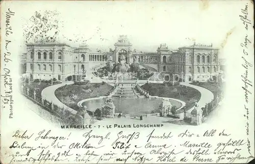 Marseille Palais Longchamp Kat. Marseille