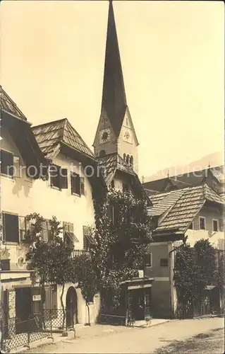 Weerberg Haustatt Tirol Dorfpartie Kat. Weerberg