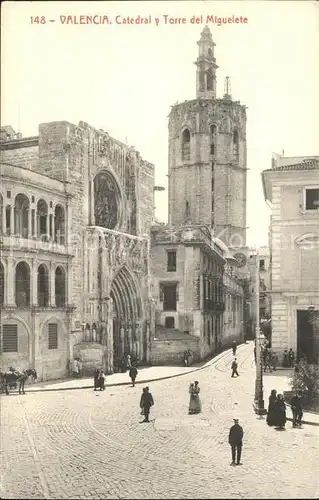 Valencia Valenciana Catedral y Torre del Miguelete / Valencia /