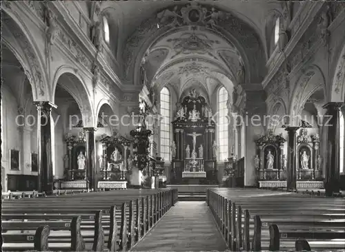 Stans Tirol Inners der Kirche Kat. Stans