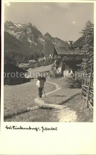 Finkenberg Tirol Dorfpartie Kat. Finkenberg