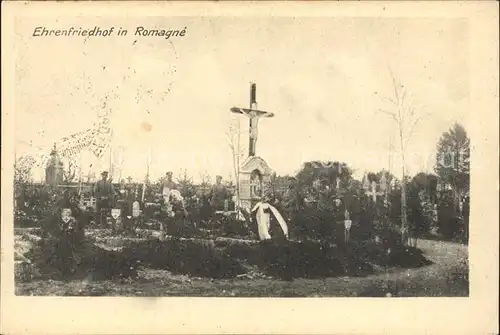 Romagne Gironde Ehrenfriedhof Kat. Romagne