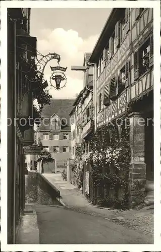 Meersburg Bodensee Steigstrasse Kat. Meersburg