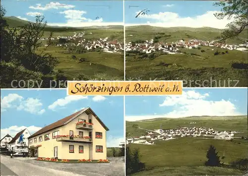 Schoerzingen Panorama Baeckerei Mueller Kat. Schoemberg