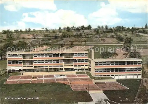 Obergrombach Hauptschule Kat. Bruchsal