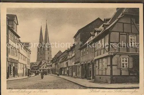 Quedlinburg Poelkenstrasse Kirche Kat. Quedlinburg