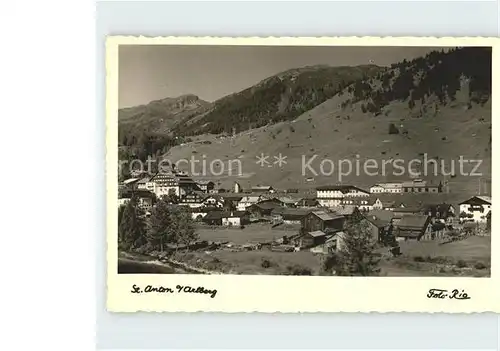 St Anton Arlberg Panorama Kat. St. Anton am Arlberg