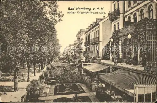 Bad Homburg Kaiser Friedrich  Promenade Kat. Bad Homburg v.d. Hoehe