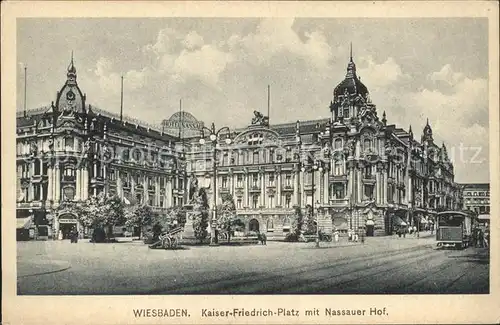 Wiesbaden Nassauer Hof Kat. Wiesbaden