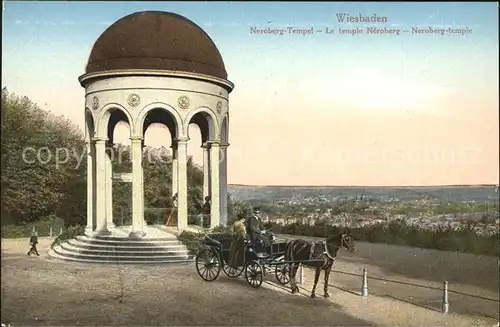 Wiesbaden Neroberg Tempel Kat. Wiesbaden